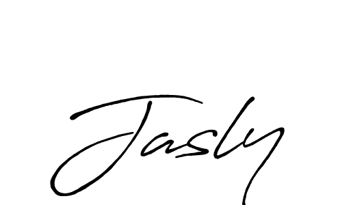 It looks lik you need a new signature style for name Jasly. Design unique handwritten (Antro_Vectra_Bolder) signature with our free signature maker in just a few clicks. Jasly signature style 7 images and pictures png