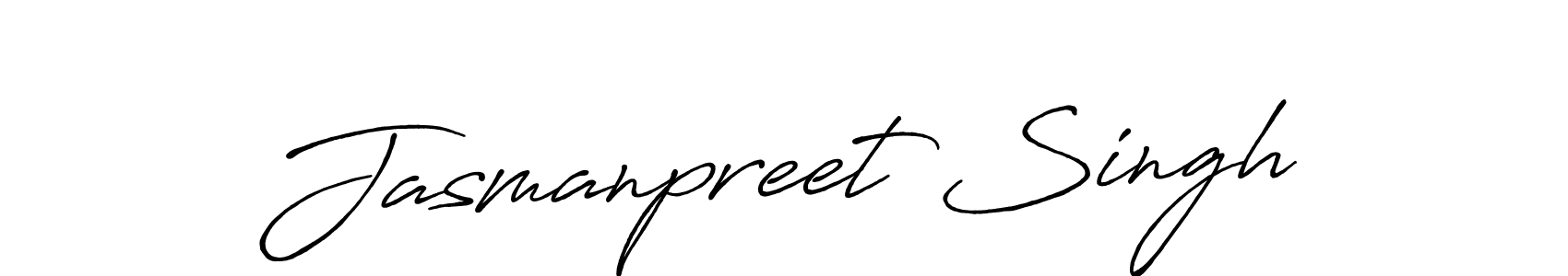 Also we have Jasmanpreet Singh name is the best signature style. Create professional handwritten signature collection using Antro_Vectra_Bolder autograph style. Jasmanpreet Singh signature style 7 images and pictures png