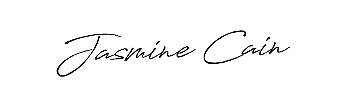 Also we have Jasmine Cain name is the best signature style. Create professional handwritten signature collection using Antro_Vectra_Bolder autograph style. Jasmine Cain signature style 7 images and pictures png