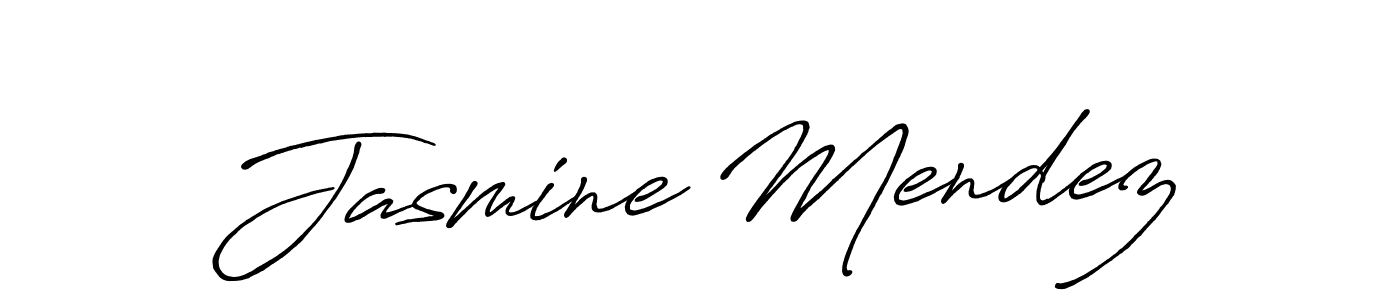 It looks lik you need a new signature style for name Jasmine Mendez. Design unique handwritten (Antro_Vectra_Bolder) signature with our free signature maker in just a few clicks. Jasmine Mendez signature style 7 images and pictures png