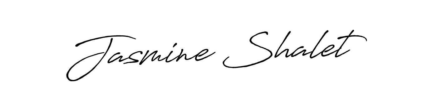 Also we have Jasmine Shalet name is the best signature style. Create professional handwritten signature collection using Antro_Vectra_Bolder autograph style. Jasmine Shalet signature style 7 images and pictures png