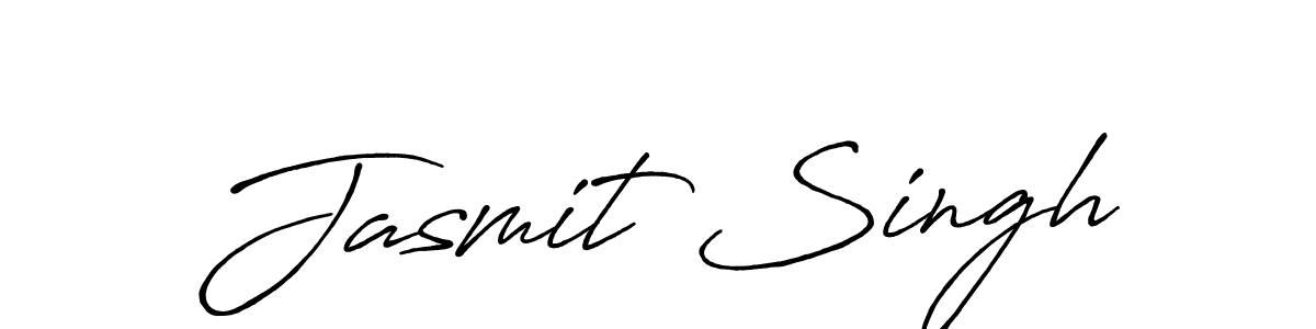 Design your own signature with our free online signature maker. With this signature software, you can create a handwritten (Antro_Vectra_Bolder) signature for name Jasmit Singh. Jasmit Singh signature style 7 images and pictures png