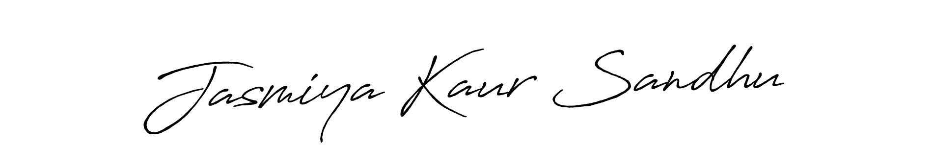 Also You can easily find your signature by using the search form. We will create Jasmiya Kaur Sandhu name handwritten signature images for you free of cost using Antro_Vectra_Bolder sign style. Jasmiya Kaur Sandhu signature style 7 images and pictures png