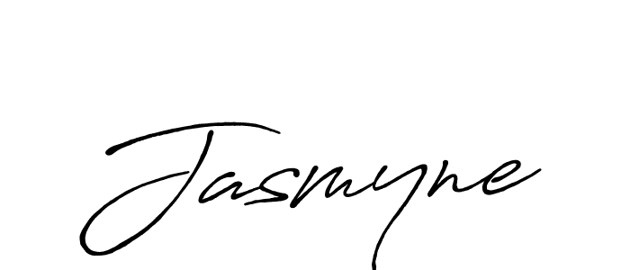 Also we have Jasmyne name is the best signature style. Create professional handwritten signature collection using Antro_Vectra_Bolder autograph style. Jasmyne signature style 7 images and pictures png