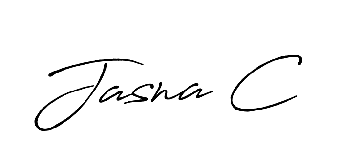 Here are the top 10 professional signature styles for the name Jasna C. These are the best autograph styles you can use for your name. Jasna C signature style 7 images and pictures png