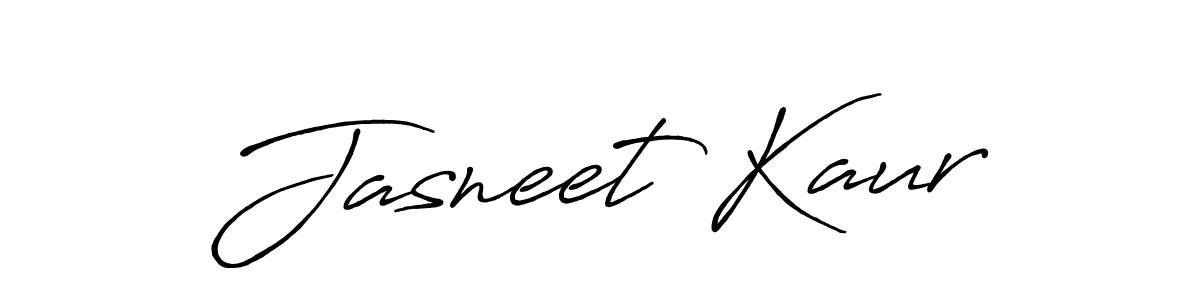 Jasneet Kaur stylish signature style. Best Handwritten Sign (Antro_Vectra_Bolder) for my name. Handwritten Signature Collection Ideas for my name Jasneet Kaur. Jasneet Kaur signature style 7 images and pictures png