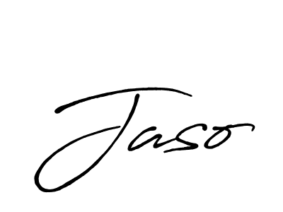 Similarly Antro_Vectra_Bolder is the best handwritten signature design. Signature creator online .You can use it as an online autograph creator for name Jaso. Jaso signature style 7 images and pictures png
