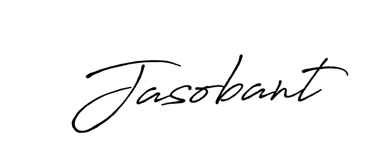 The best way (Antro_Vectra_Bolder) to make a short signature is to pick only two or three words in your name. The name Jasobant include a total of six letters. For converting this name. Jasobant signature style 7 images and pictures png