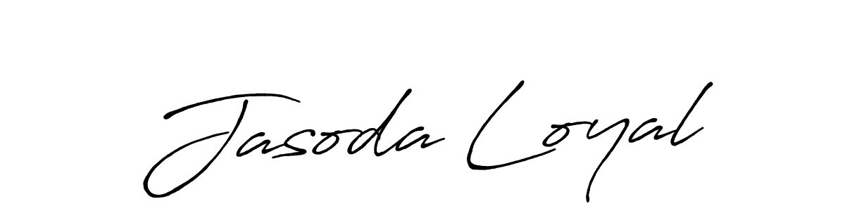 You should practise on your own different ways (Antro_Vectra_Bolder) to write your name (Jasoda Loyal) in signature. don't let someone else do it for you. Jasoda Loyal signature style 7 images and pictures png