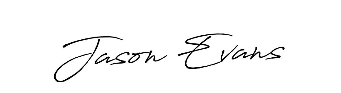 Similarly Antro_Vectra_Bolder is the best handwritten signature design. Signature creator online .You can use it as an online autograph creator for name Jason Evans. Jason Evans signature style 7 images and pictures png