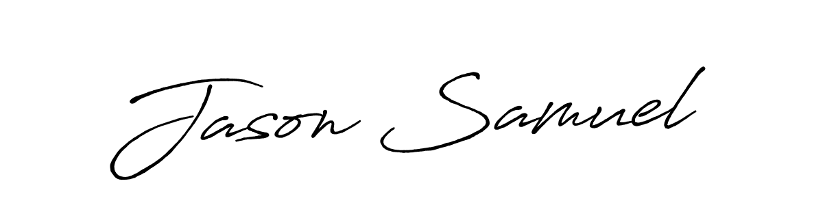 Once you've used our free online signature maker to create your best signature Antro_Vectra_Bolder style, it's time to enjoy all of the benefits that Jason Samuel name signing documents. Jason Samuel signature style 7 images and pictures png