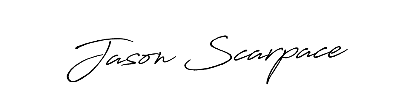 Also we have Jason Scarpace name is the best signature style. Create professional handwritten signature collection using Antro_Vectra_Bolder autograph style. Jason Scarpace signature style 7 images and pictures png