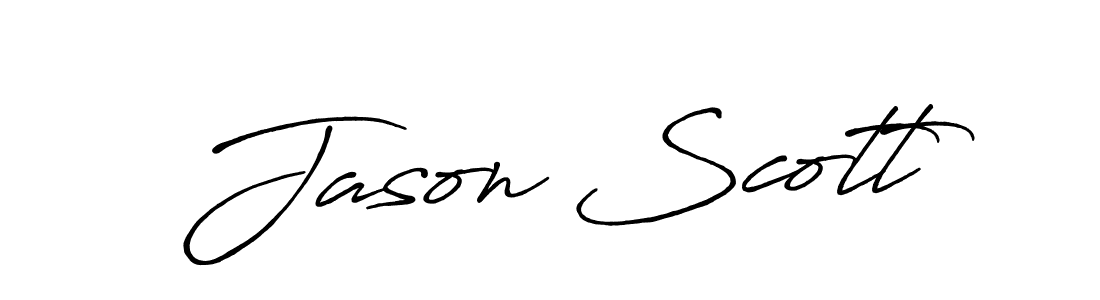 Use a signature maker to create a handwritten signature online. With this signature software, you can design (Antro_Vectra_Bolder) your own signature for name Jason Scott. Jason Scott signature style 7 images and pictures png