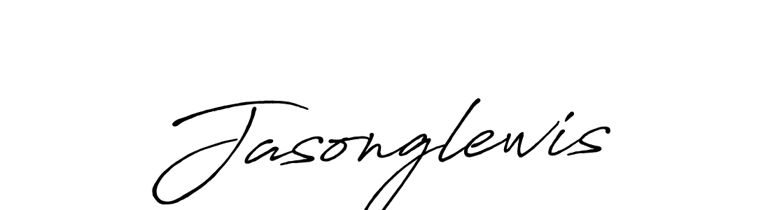 Jasonglewis stylish signature style. Best Handwritten Sign (Antro_Vectra_Bolder) for my name. Handwritten Signature Collection Ideas for my name Jasonglewis. Jasonglewis signature style 7 images and pictures png