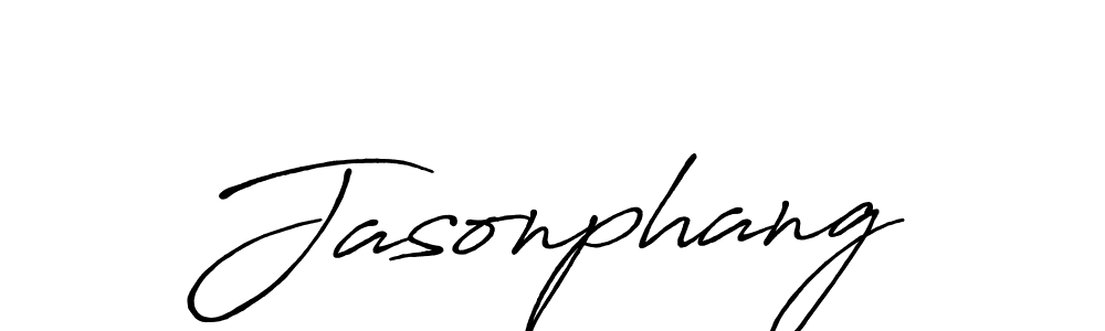 How to make Jasonphang name signature. Use Antro_Vectra_Bolder style for creating short signs online. This is the latest handwritten sign. Jasonphang signature style 7 images and pictures png