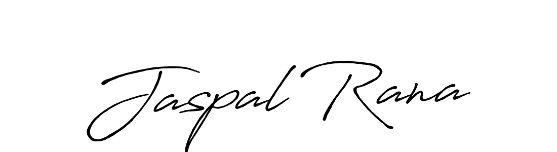 How to make Jaspal Rana name signature. Use Antro_Vectra_Bolder style for creating short signs online. This is the latest handwritten sign. Jaspal Rana signature style 7 images and pictures png