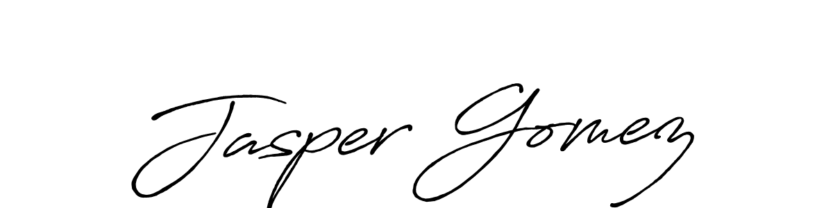 You can use this online signature creator to create a handwritten signature for the name Jasper Gomez. This is the best online autograph maker. Jasper Gomez signature style 7 images and pictures png