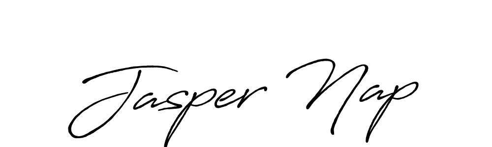 How to make Jasper Nap signature? Antro_Vectra_Bolder is a professional autograph style. Create handwritten signature for Jasper Nap name. Jasper Nap signature style 7 images and pictures png