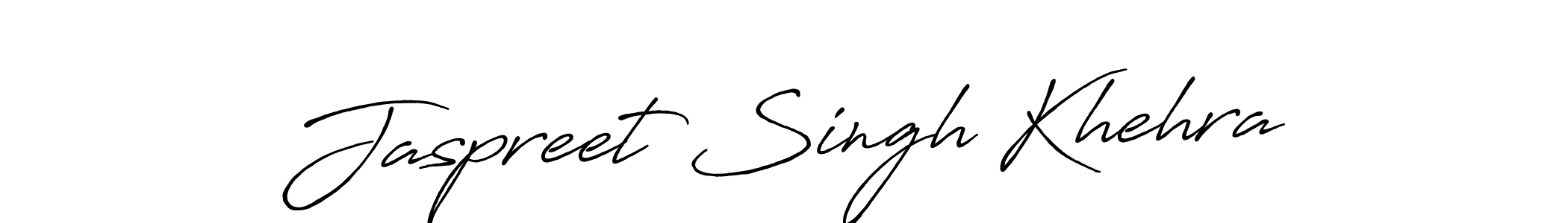 Design your own signature with our free online signature maker. With this signature software, you can create a handwritten (Antro_Vectra_Bolder) signature for name Jaspreet Singh Khehra. Jaspreet Singh Khehra signature style 7 images and pictures png