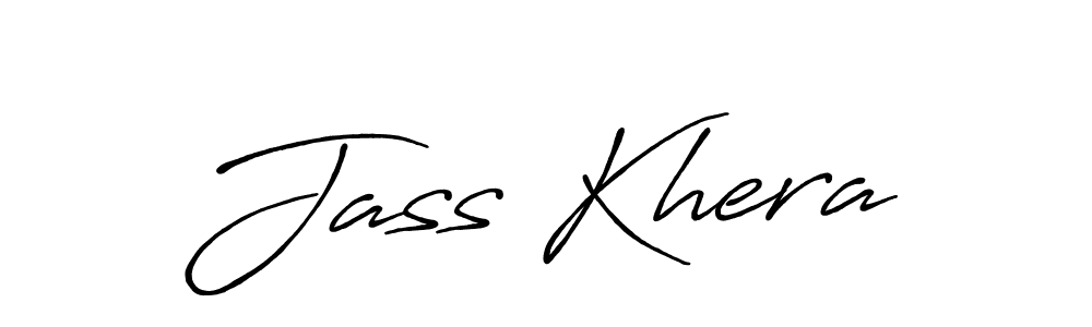 Use a signature maker to create a handwritten signature online. With this signature software, you can design (Antro_Vectra_Bolder) your own signature for name Jass Khera. Jass Khera signature style 7 images and pictures png