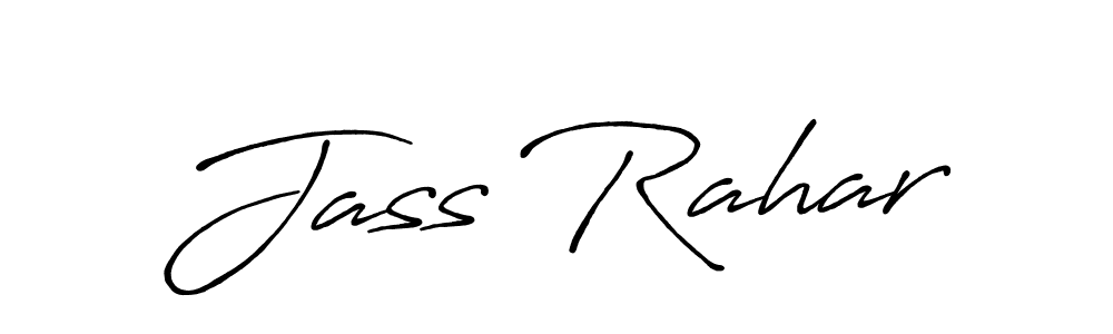 Also You can easily find your signature by using the search form. We will create Jass Rahar name handwritten signature images for you free of cost using Antro_Vectra_Bolder sign style. Jass Rahar signature style 7 images and pictures png
