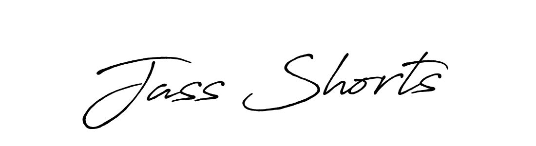 Also we have Jass Shorts name is the best signature style. Create professional handwritten signature collection using Antro_Vectra_Bolder autograph style. Jass Shorts signature style 7 images and pictures png