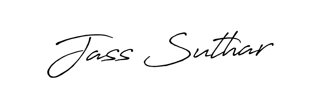 It looks lik you need a new signature style for name Jass Suthar. Design unique handwritten (Antro_Vectra_Bolder) signature with our free signature maker in just a few clicks. Jass Suthar signature style 7 images and pictures png