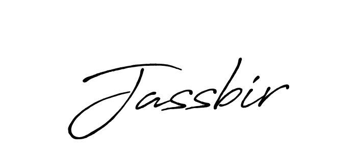 How to make Jassbir signature? Antro_Vectra_Bolder is a professional autograph style. Create handwritten signature for Jassbir name. Jassbir signature style 7 images and pictures png