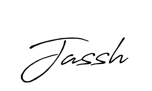 The best way (Antro_Vectra_Bolder) to make a short signature is to pick only two or three words in your name. The name Jassh include a total of six letters. For converting this name. Jassh signature style 7 images and pictures png