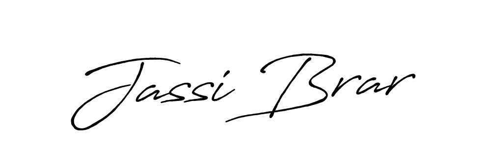 The best way (Antro_Vectra_Bolder) to make a short signature is to pick only two or three words in your name. The name Jassi Brar include a total of six letters. For converting this name. Jassi Brar signature style 7 images and pictures png