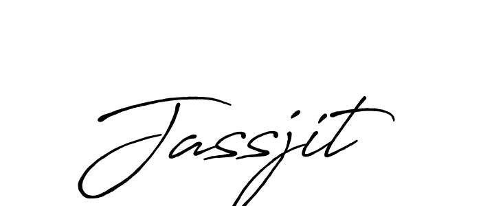 Design your own signature with our free online signature maker. With this signature software, you can create a handwritten (Antro_Vectra_Bolder) signature for name Jassjit. Jassjit signature style 7 images and pictures png