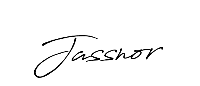 Make a beautiful signature design for name Jassnor. With this signature (Antro_Vectra_Bolder) style, you can create a handwritten signature for free. Jassnor signature style 7 images and pictures png