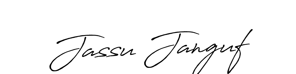 How to make Jassu Janguf signature? Antro_Vectra_Bolder is a professional autograph style. Create handwritten signature for Jassu Janguf name. Jassu Janguf signature style 7 images and pictures png