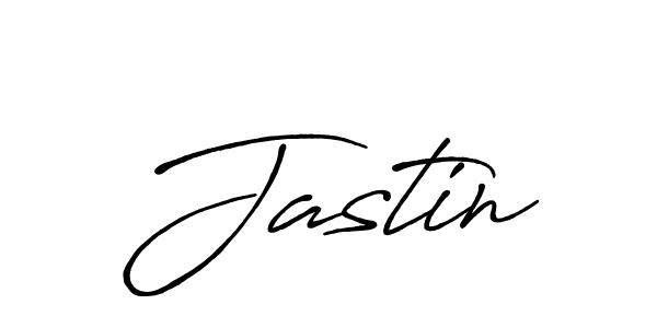 Jastin stylish signature style. Best Handwritten Sign (Antro_Vectra_Bolder) for my name. Handwritten Signature Collection Ideas for my name Jastin. Jastin signature style 7 images and pictures png
