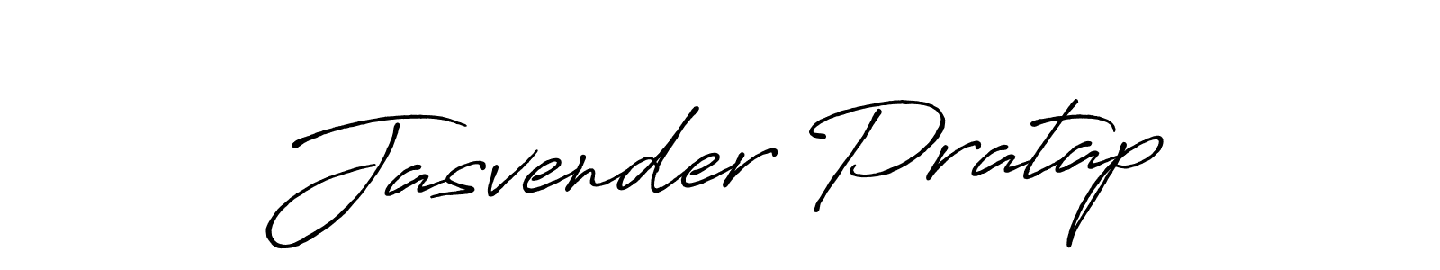 Use a signature maker to create a handwritten signature online. With this signature software, you can design (Antro_Vectra_Bolder) your own signature for name Jasvender Pratap. Jasvender Pratap signature style 7 images and pictures png