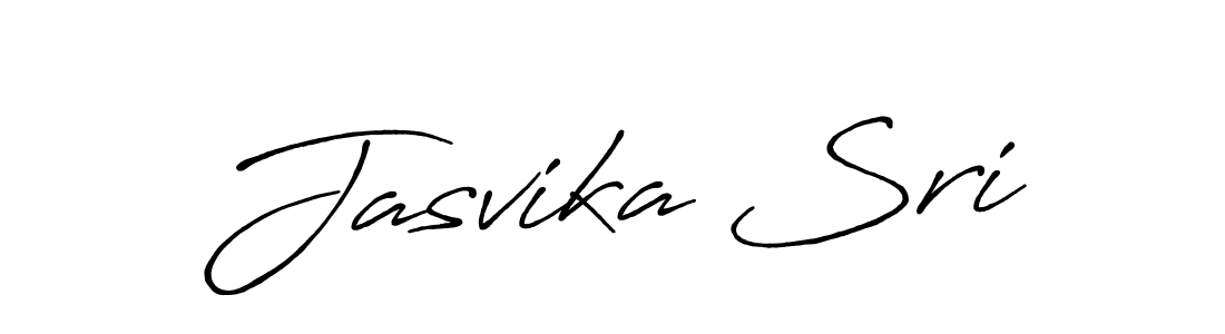 How to make Jasvika Sri signature? Antro_Vectra_Bolder is a professional autograph style. Create handwritten signature for Jasvika Sri name. Jasvika Sri signature style 7 images and pictures png