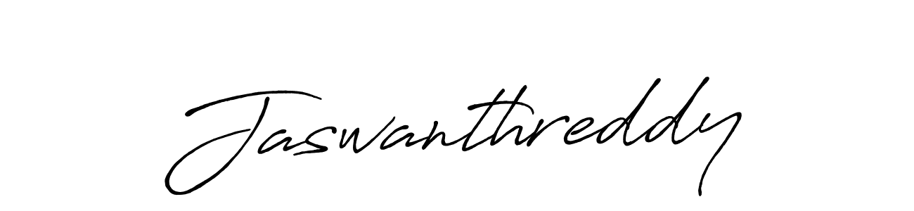 It looks lik you need a new signature style for name Jaswanthreddy. Design unique handwritten (Antro_Vectra_Bolder) signature with our free signature maker in just a few clicks. Jaswanthreddy signature style 7 images and pictures png