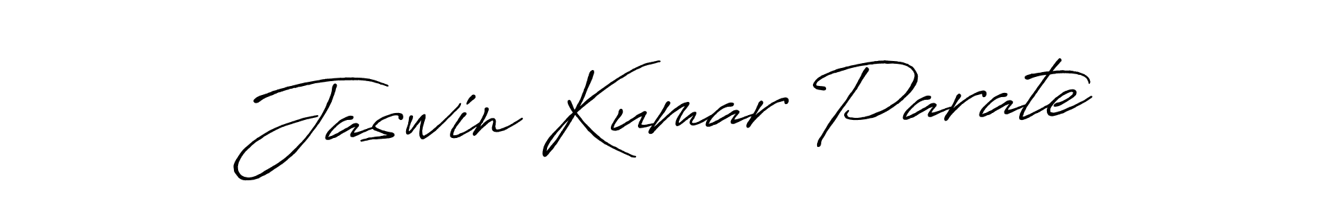 Design your own signature with our free online signature maker. With this signature software, you can create a handwritten (Antro_Vectra_Bolder) signature for name Jaswin Kumar Parate. Jaswin Kumar Parate signature style 7 images and pictures png