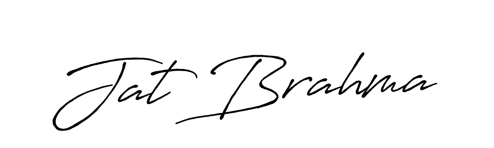 You should practise on your own different ways (Antro_Vectra_Bolder) to write your name (Jat Brahma) in signature. don't let someone else do it for you. Jat Brahma signature style 7 images and pictures png