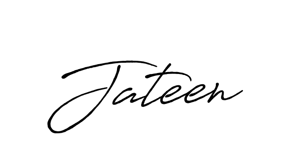 Also we have Jateen name is the best signature style. Create professional handwritten signature collection using Antro_Vectra_Bolder autograph style. Jateen signature style 7 images and pictures png