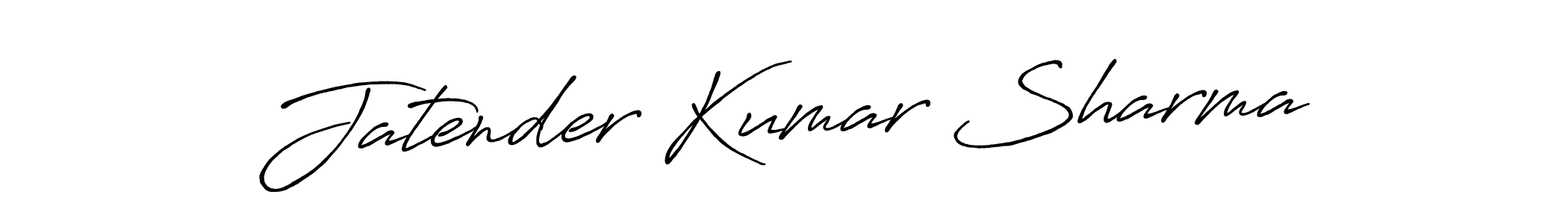 Also You can easily find your signature by using the search form. We will create Jatender Kumar Sharma name handwritten signature images for you free of cost using Antro_Vectra_Bolder sign style. Jatender Kumar Sharma signature style 7 images and pictures png