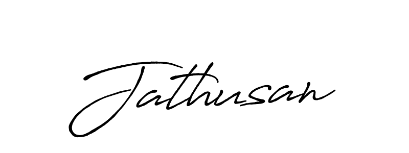 Make a beautiful signature design for name Jathusan. With this signature (Antro_Vectra_Bolder) style, you can create a handwritten signature for free. Jathusan signature style 7 images and pictures png