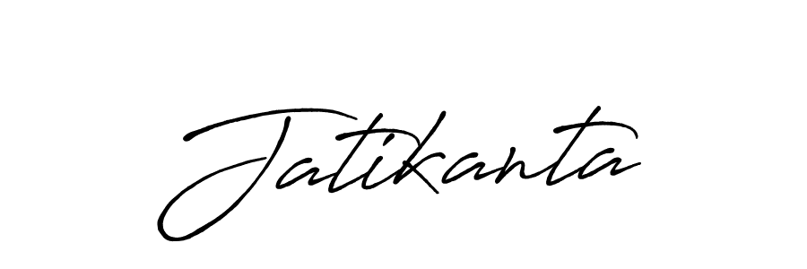 Jatikanta stylish signature style. Best Handwritten Sign (Antro_Vectra_Bolder) for my name. Handwritten Signature Collection Ideas for my name Jatikanta. Jatikanta signature style 7 images and pictures png