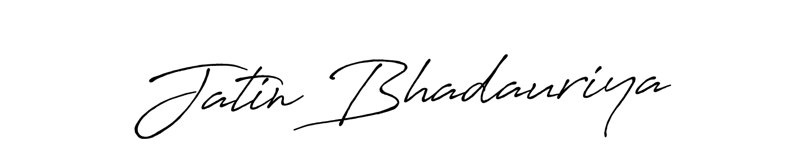 It looks lik you need a new signature style for name Jatin Bhadauriya. Design unique handwritten (Antro_Vectra_Bolder) signature with our free signature maker in just a few clicks. Jatin Bhadauriya signature style 7 images and pictures png