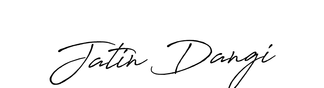 Once you've used our free online signature maker to create your best signature Antro_Vectra_Bolder style, it's time to enjoy all of the benefits that Jatin Dangi name signing documents. Jatin Dangi signature style 7 images and pictures png
