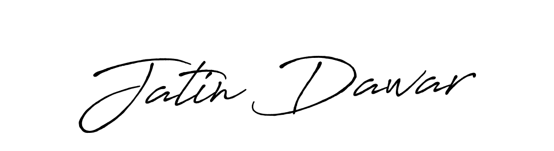 Make a short Jatin Dawar signature style. Manage your documents anywhere anytime using Antro_Vectra_Bolder. Create and add eSignatures, submit forms, share and send files easily. Jatin Dawar signature style 7 images and pictures png