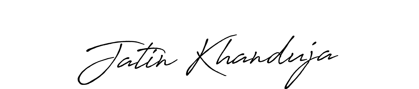 It looks lik you need a new signature style for name Jatin Khanduja. Design unique handwritten (Antro_Vectra_Bolder) signature with our free signature maker in just a few clicks. Jatin Khanduja signature style 7 images and pictures png