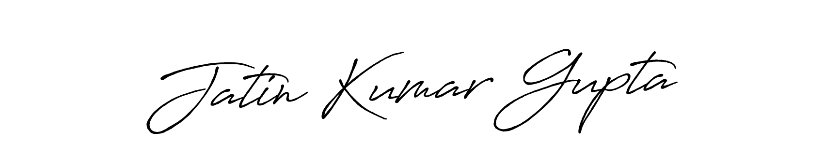 Use a signature maker to create a handwritten signature online. With this signature software, you can design (Antro_Vectra_Bolder) your own signature for name Jatin Kumar Gupta. Jatin Kumar Gupta signature style 7 images and pictures png