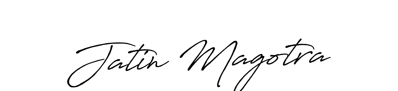 Antro_Vectra_Bolder is a professional signature style that is perfect for those who want to add a touch of class to their signature. It is also a great choice for those who want to make their signature more unique. Get Jatin Magotra name to fancy signature for free. Jatin Magotra signature style 7 images and pictures png