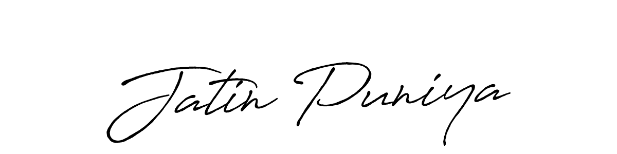 Antro_Vectra_Bolder is a professional signature style that is perfect for those who want to add a touch of class to their signature. It is also a great choice for those who want to make their signature more unique. Get Jatin Puniya name to fancy signature for free. Jatin Puniya signature style 7 images and pictures png